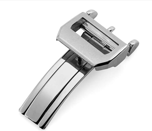 Amazon.co.jp: [Nywing] 18mm IWC尾錠 Ｄバックル スチール腕時計